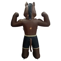 Mascotte gonflable des Army Black Knights