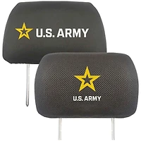 Housse d'appuie-tête de voiture Logo Brands Army Black Knights