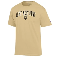 T-shirt pour homme Champion Gold Army Black Knights avec logo Arch Over