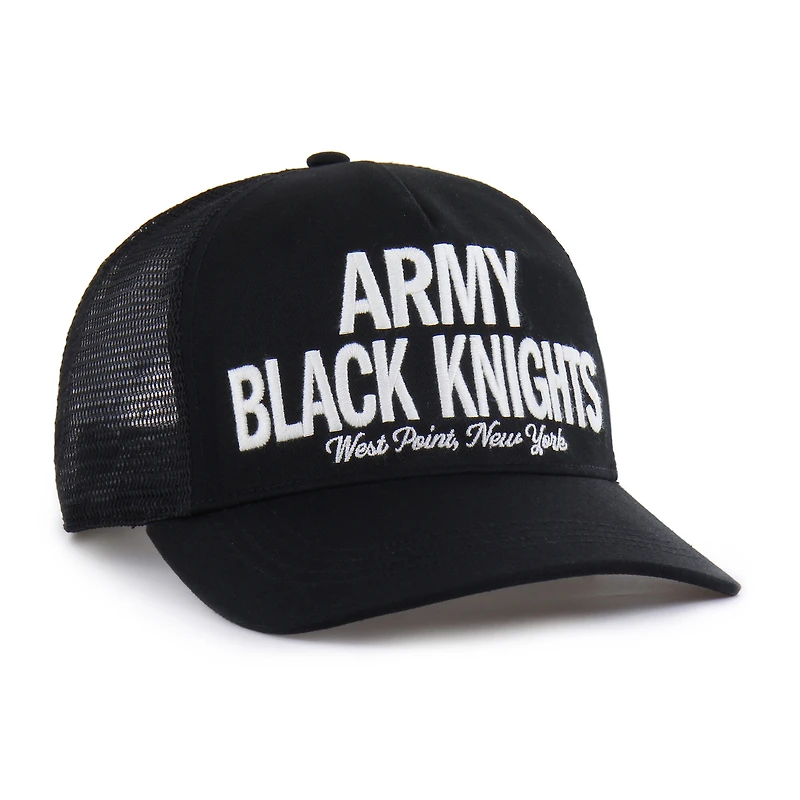 Men's '47 Black Army Black Knights Contemporary Hitch Trucker Adjustable Hat