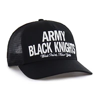 Men's '47 Black Army Black Knights Contemporary Hitch Trucker Adjustable Hat