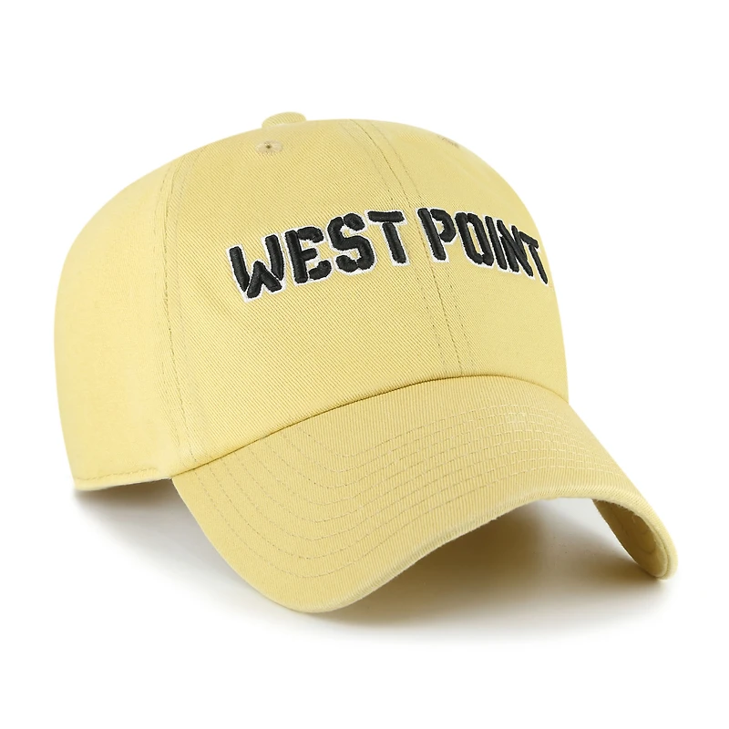 Men's '47 Light Gold Army Black Knights Clean Up Adjustable Hat