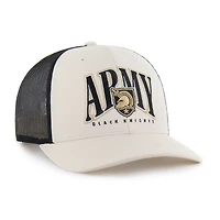 Men's '47 Natural/Black Army Black Knights Drawbridge Trucker Adjustable Hat