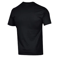 Men's Champion Black Army Knights Baseball Icon T-Shirt
