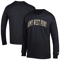 T-shirt à manches longues Champion Black Army Knights Basic Arch pour homme
