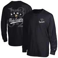 T-shirt à manches longues plastifié Champion Black Army Knights All-Star pour homme
