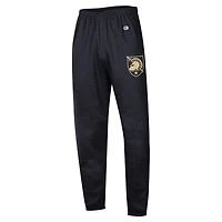 Men's Champion  Black Army Knights Powerblend Banded Fleece Sweatpants