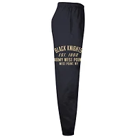 Men's Champion  Black Army Knights Powerblend Banded Fleece Sweatpants