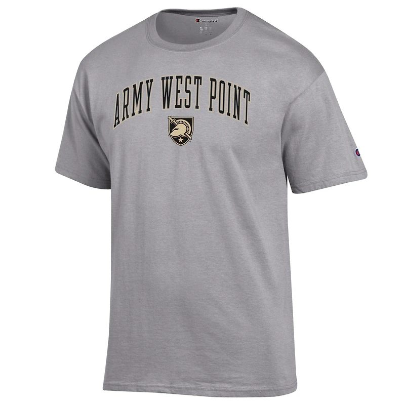 Men's Champion  Heather Gray Army Black Knights Basic Arch T-Shirt