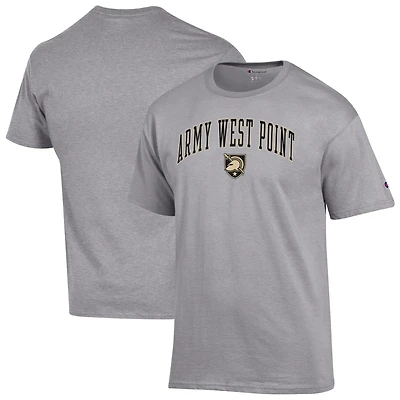 Men's Champion  Heather Gray Army Black Knights Basic Arch T-Shirt