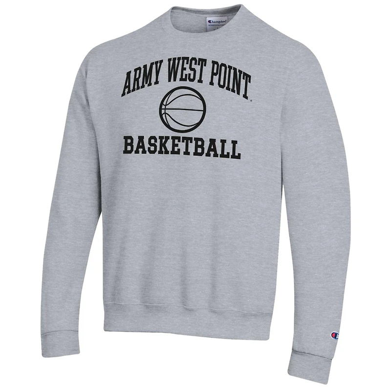Sweat-shirt ras du cou Champion Heather Grey Army Black Knights pour homme