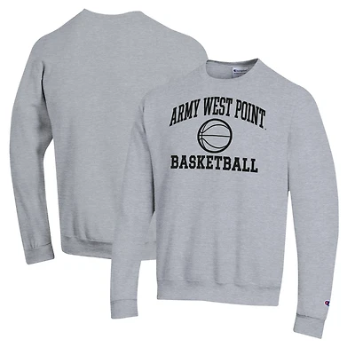 Sweat-shirt ras du cou Champion Heather Grey Army Black Knights pour homme