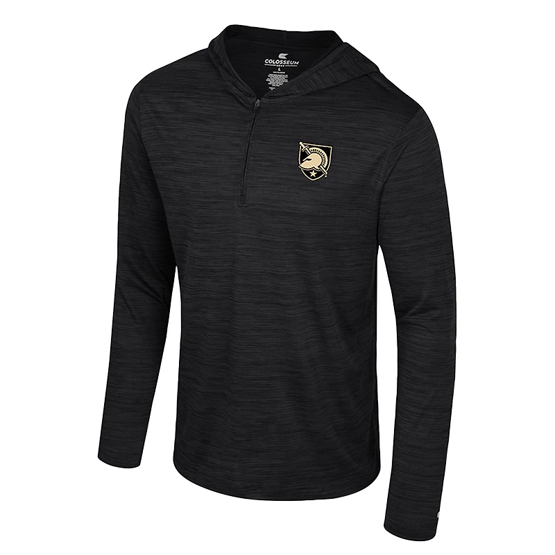 Sweat à capuche léger fermeture éclair quart de tour Colosseum Black Army Knights Always Sunny pour homme