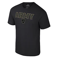 T-shirt Colosseum Black Army Knights pour homme, coloris pop, mélange actif