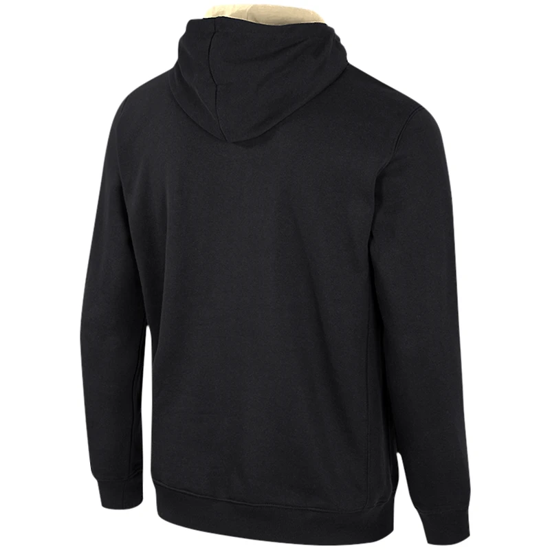 Sweat à capuche demi-zippé Colosseum Black Army Knights pour hommes