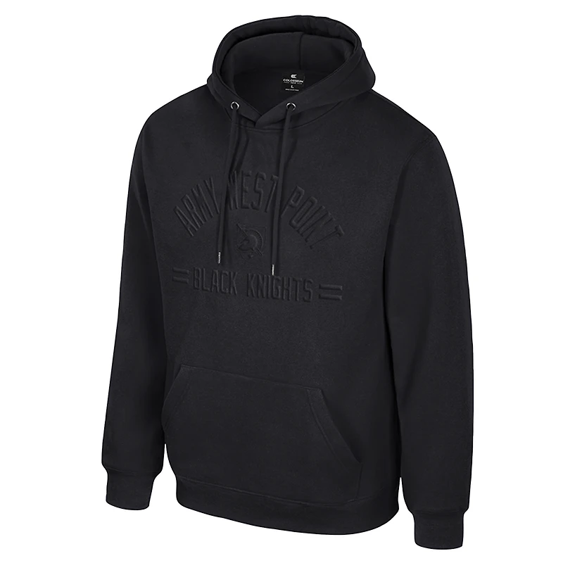 Men's Colosseum Black Army Knights New Member Hoodie