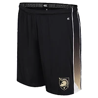 Men's Colosseum Black Army Knights Online Shorts