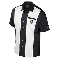 Chemise boutonnée de bowling Colosseum Black Army Knights Strike pour homme