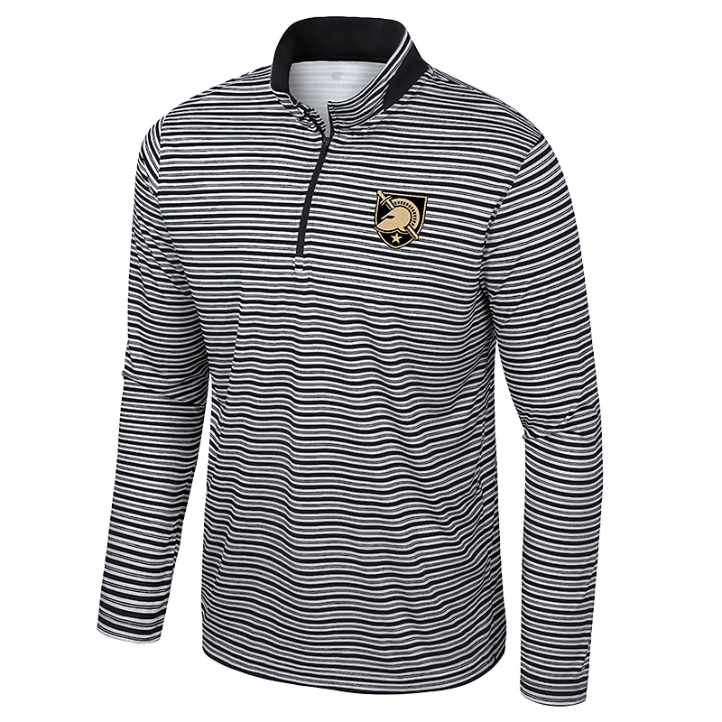 Haut rayé à glissière quart de tour Colosseum Black Army Knights pour homme