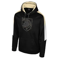 Men's Colosseum Black Army Knights The Gang Blackout Hoodie