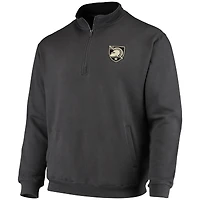 Veste Colosseum Charcoal Army Black Knights Tortugas Logo Quarter-Zip pour homme