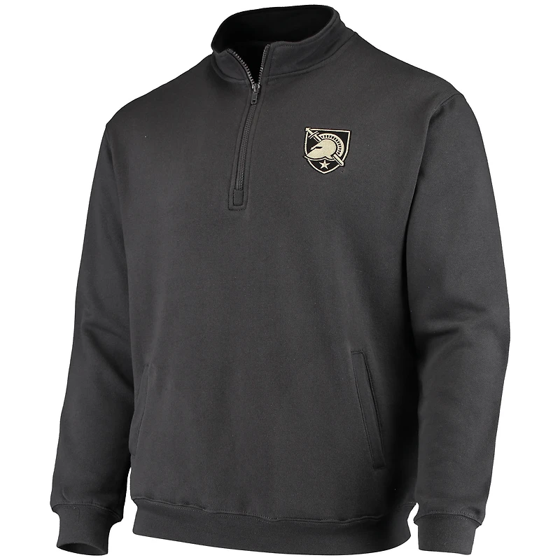 Veste à col zippé Colosseum pour homme, couleur anthracite, avec logo Black Knights Tortugas.