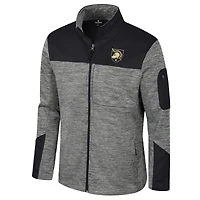 Men's Colosseum  Gray/Black Army Black Knights Guard Full-Zip Jacket