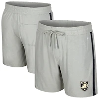 Men's Colosseum Gray Army Black Knights Mac Shorts