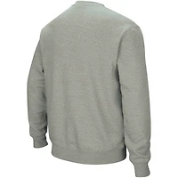 Colosseum Heather Grey Army Black Knights Arch & Logo Crew Neck Sweatshirt Homme