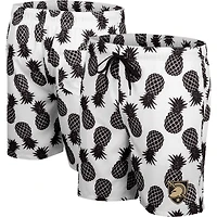 SHORT DE BAIN CO3 ARMY WHITE BLAC HOMME ANANAS (BLANC/COULEUR LIMITÉE L'ÉQUIPE) SWMMEN