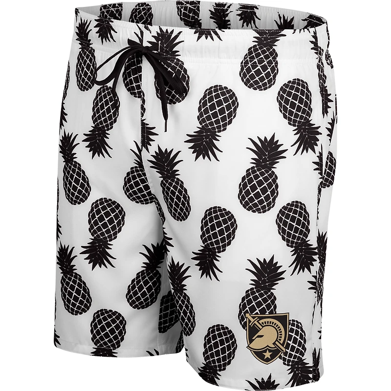 SHORT DE BAIN CO3 ARMY WHITE BLAC HOMME ANANAS (BLANC/COULEUR LIMITÉE L'ÉQUIPE) SWMMEN