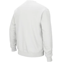 Colosseum White Army Black Knights Arch & Logo Crew Neck Sweatshirt Homme