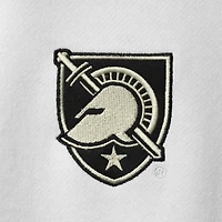 Men's Colosseum White Army Black Knights Tortugas Logo Quarter-Zip Jacket