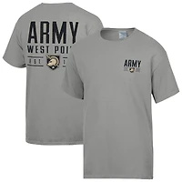 Men's ComfortWash  Gray Army Black Knights Big Name T-Shirt
