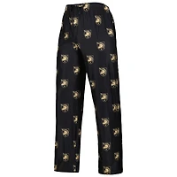 Men's Concepts Sport Black Army Knights Logo Flagship Allover Print Pants