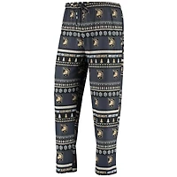 Concepts Sport Black Army Knights Ugly Sweater Knit Haut à manches longues et ensemble pantalon