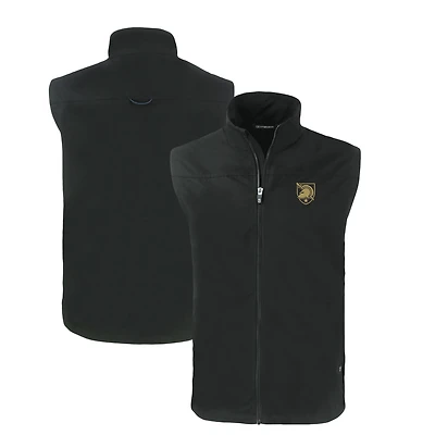 Gilet zippé intégral Cutter & Buck gris militaire Black Knights Charter Eco Recycled pour homme