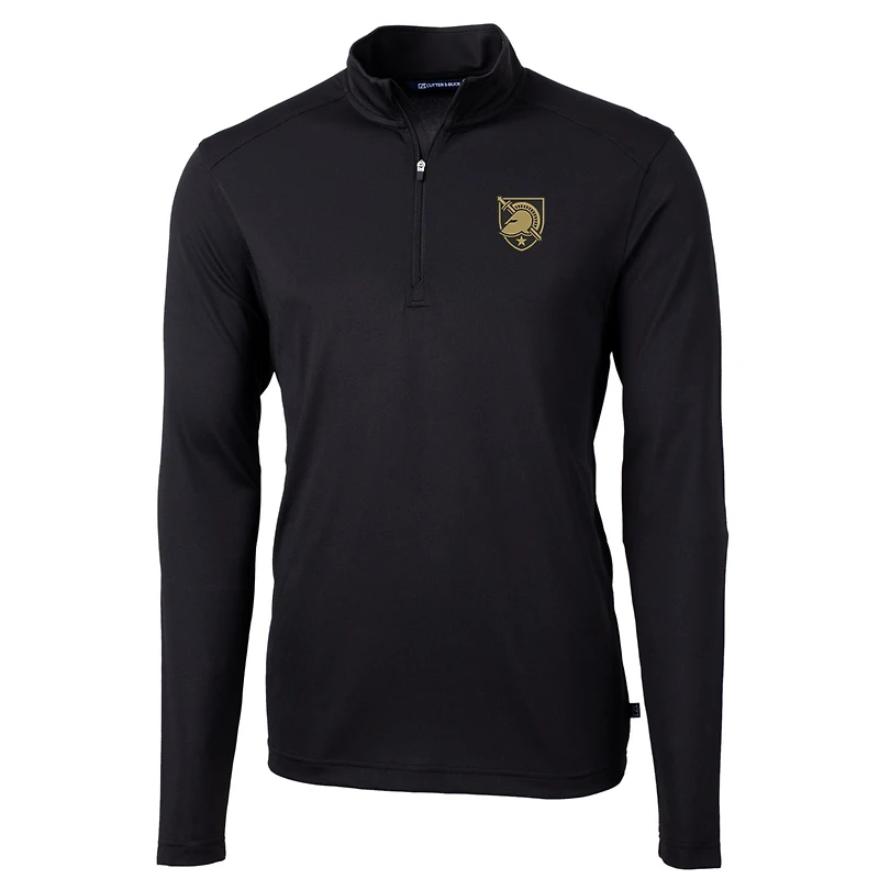 Haut zippé quart de tour en DryTec recyclé et piqué écologique pour homme, chez Cutter & Buck, Black Army Knights