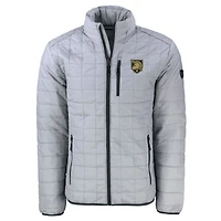 Doudoune isolante entièrement zippée Rainier PrimaLoft Eco pour homme, coupe-vent et buck, gris, style Army Black Knights