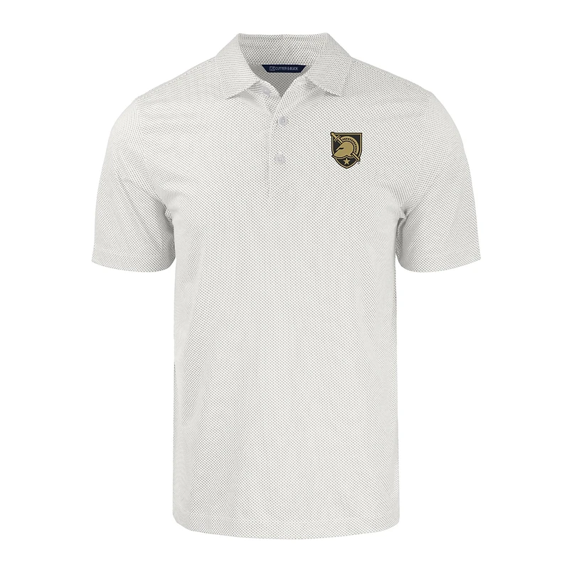 Polo homme Cutter & Buck blanc/gris Army Black Knights Pike Eco Symmetry Print Stretch recyclé