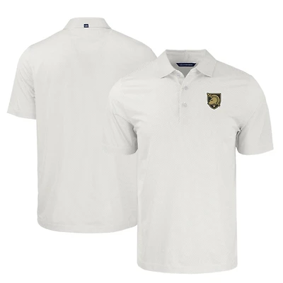 Polo homme Cutter & Buck blanc/gris Army Black Knights Pike Eco Symmetry Print Stretch recyclé