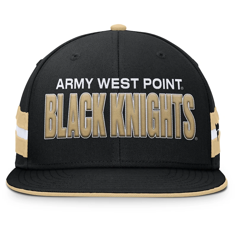 Casquette ajustée Black Army Knights Pick Off pour homme de Fanatics