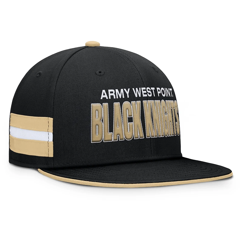 Men's Fanatics Black Army Knights Pick Off Fitted Hat