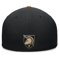Men's Fanatics  Black Army Knights Pick Off Fitted Hat