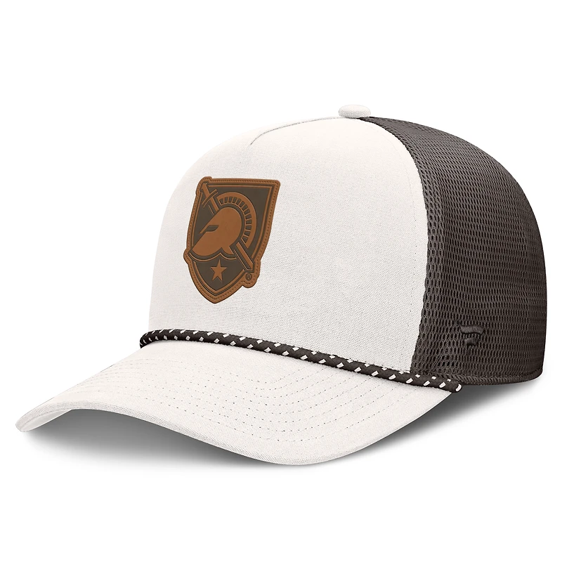 Men's Fanatics Natural Army Black Knights Bronco Trucker Adjustable Hat