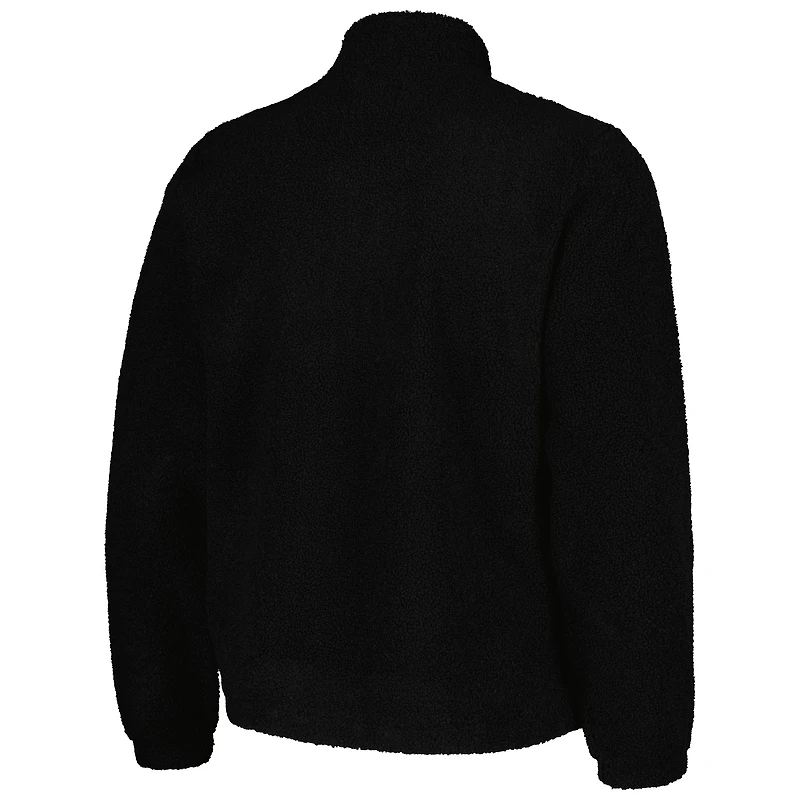 Haut à demi-zip G-III Sports by Carl Banks Black Army Knights Pinch Runner pour hommes