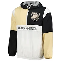 Anorak à demi-zip Fair Catch pour hommes G-III Sports by Carl Banks blanc/noir Army Black Knights