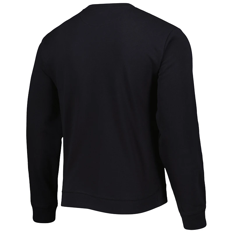 Men's League Collegiate Wear Black Army Knights 1965 Arch Essential Lightweight Pullover Sweatshirt