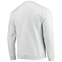 Men's League Collegiate Wear Heathered Gray Army Black Knights Upperclassman Pocket Pullover Sweatshirt