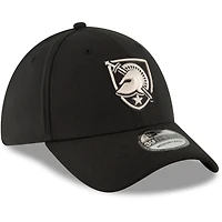 Men's New Era Black Army Knights College Classic 39Thirty Flex Hat